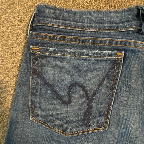 Womens Citizens of humanity low rise boot cut jeans - Picture 7 of 11